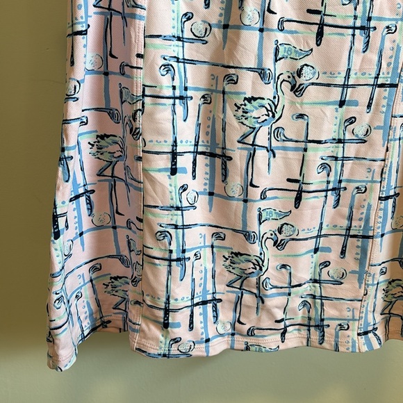 Lilly Pulitzer Luxletic Martina UPF polo tank. - Picture 3 of 9